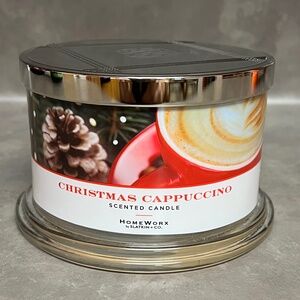 Homeworx Christmas Cappuccino Scented Candle